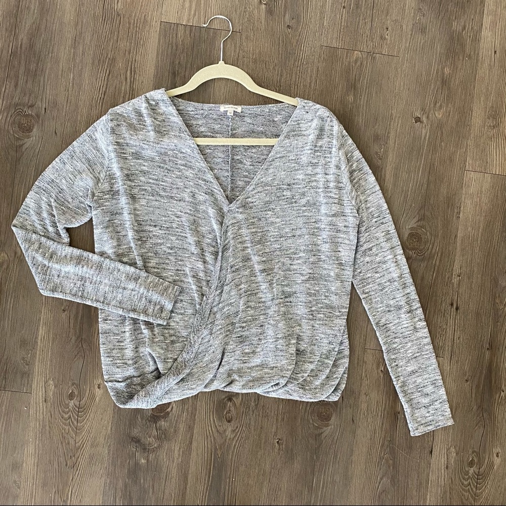 River Island Grey Knit Top